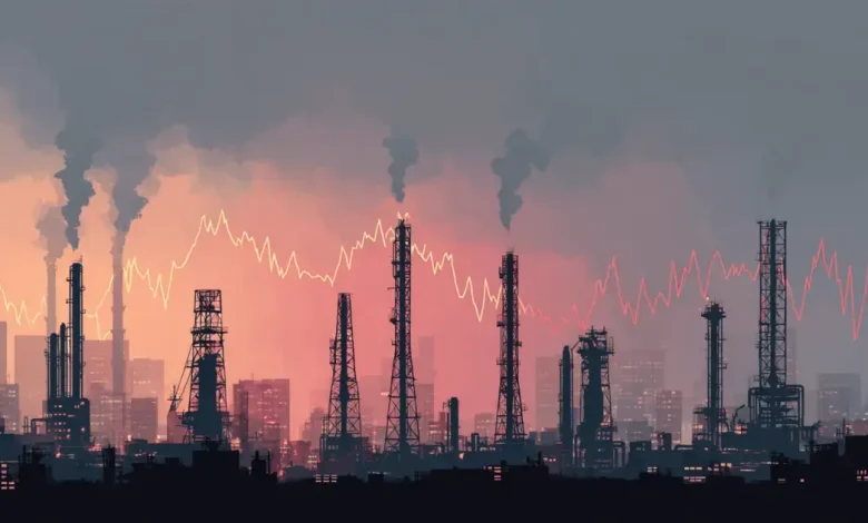 Produção Industrial Cai em 6 Regiões em Setembro