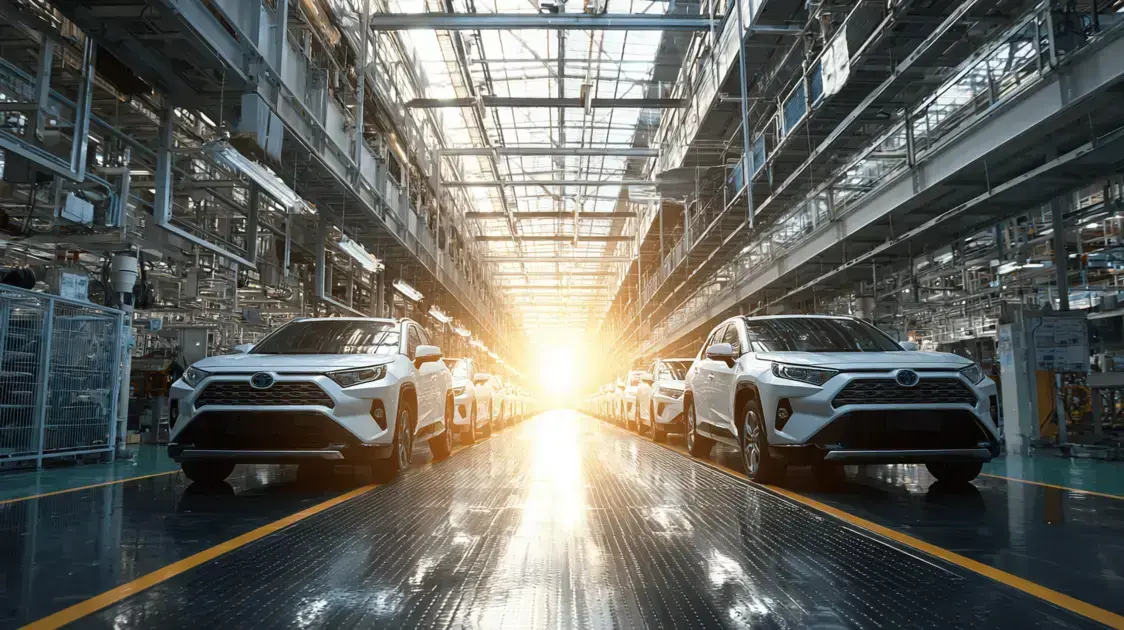 Produção Toyota Retomada Após Vendaval com Apoio Global