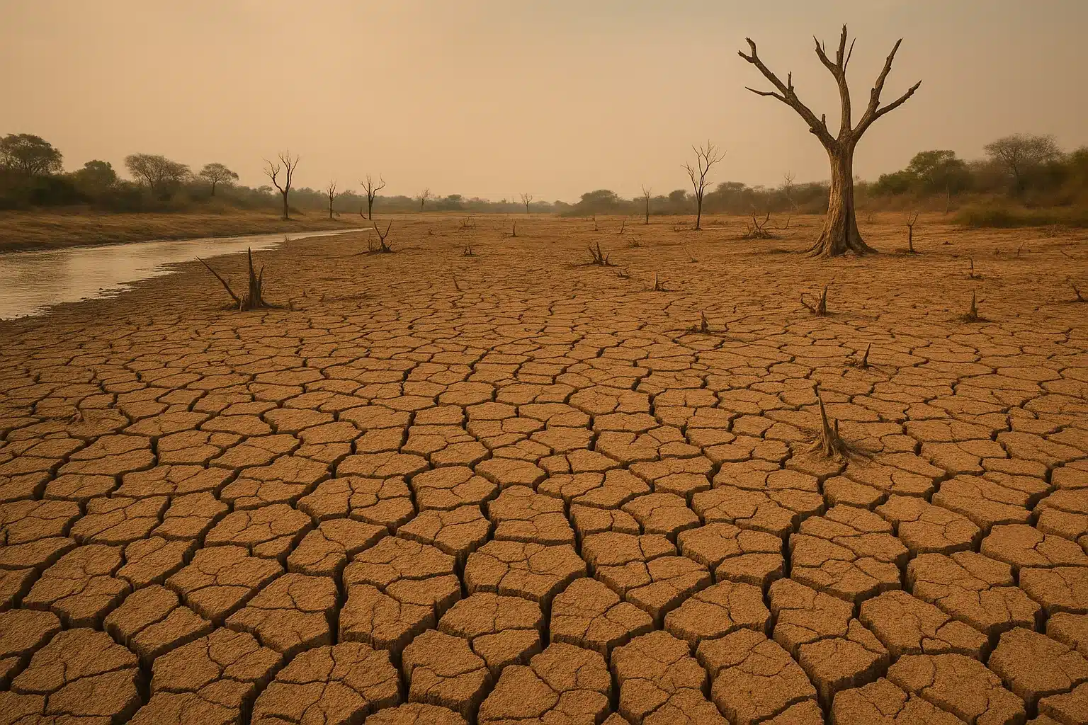 Perda de cobertura vegetal aumenta seca no Pantanal