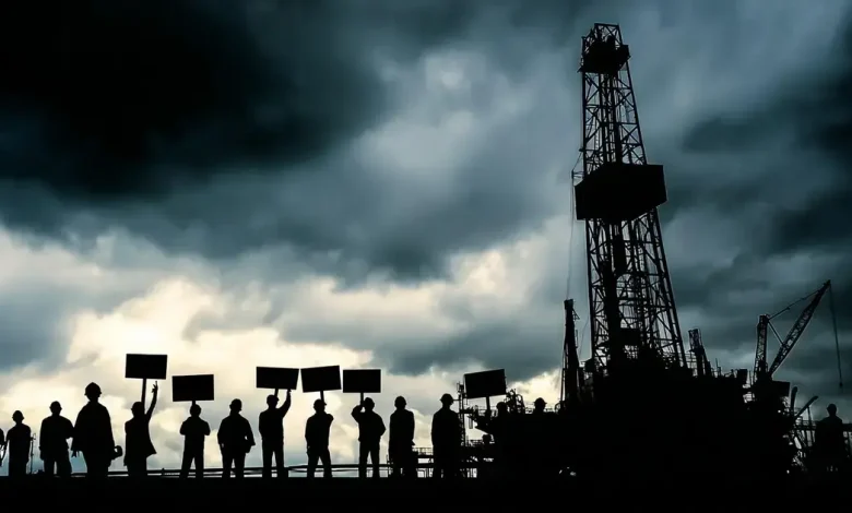 Greve de Petroleiros Ameaça Produção Nacional