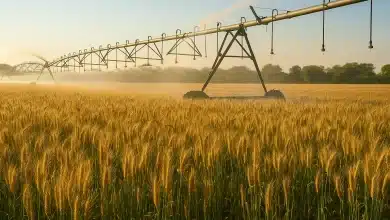 Irrigação estratégica eleva produtividade do trigo no Cerrado 5 Irrigação estratégica eleva produtividade do trigo no Cerrado