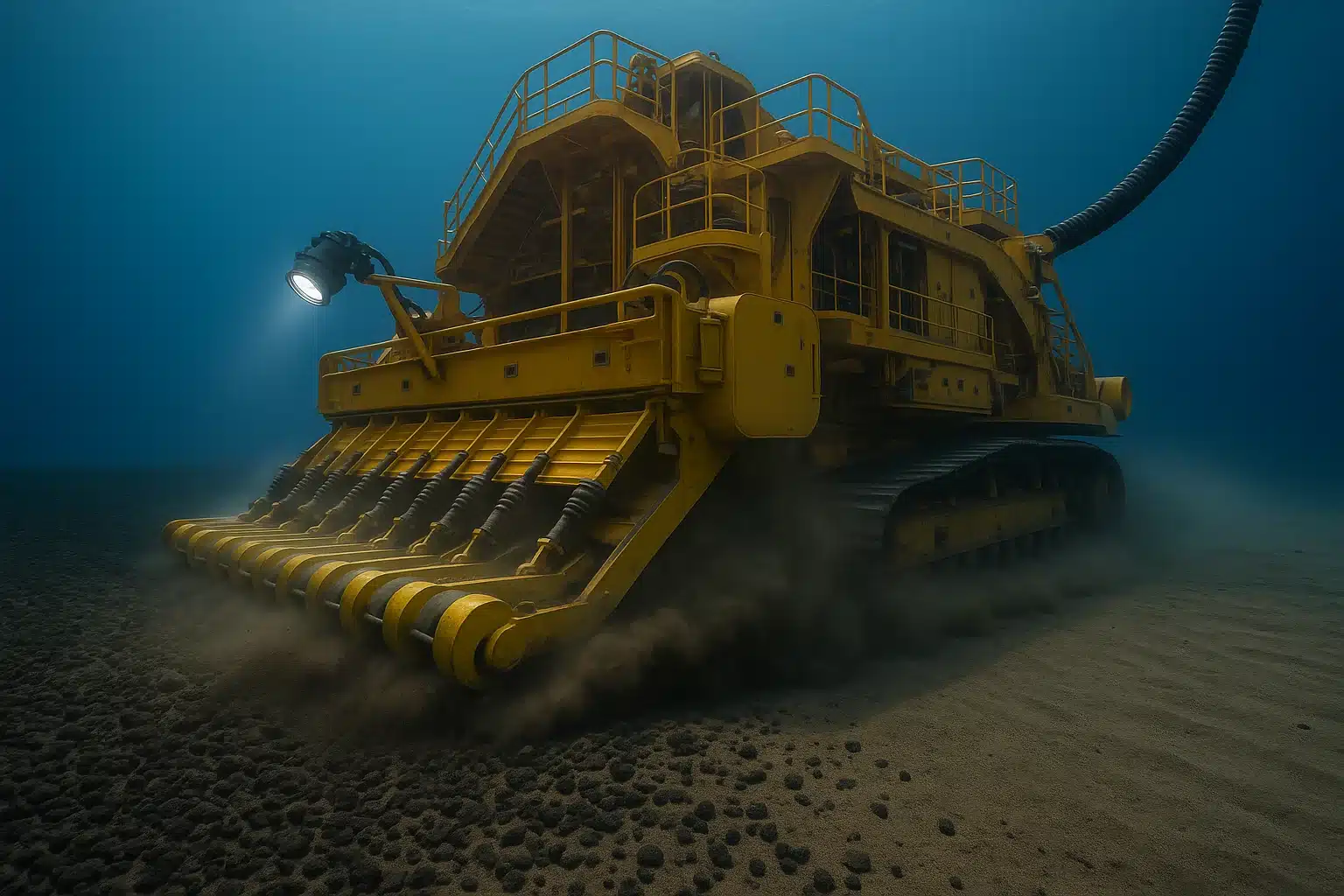 Impactos da mineração em águas profundas na biodiversidade marinha