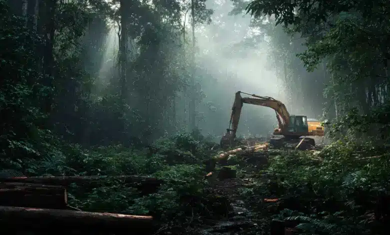 No Amazonas, 62% da exploração madeireira é ilegal