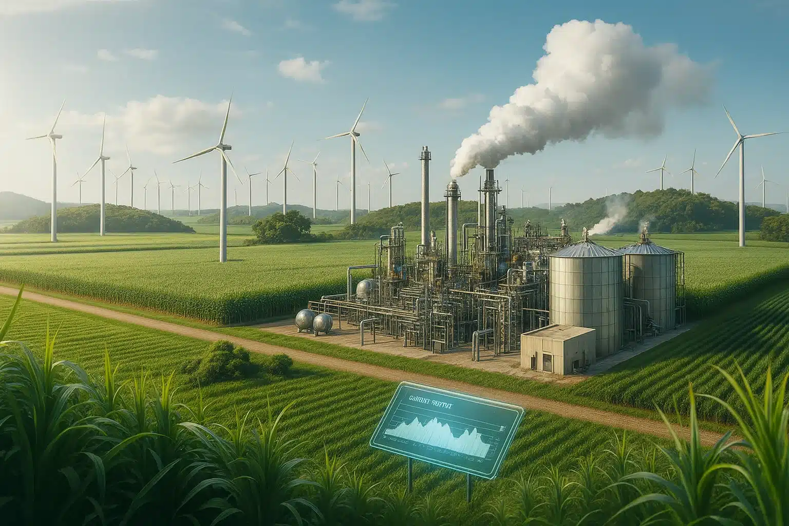 Pegada de carbono do etanol brasileiro pode ser negativa