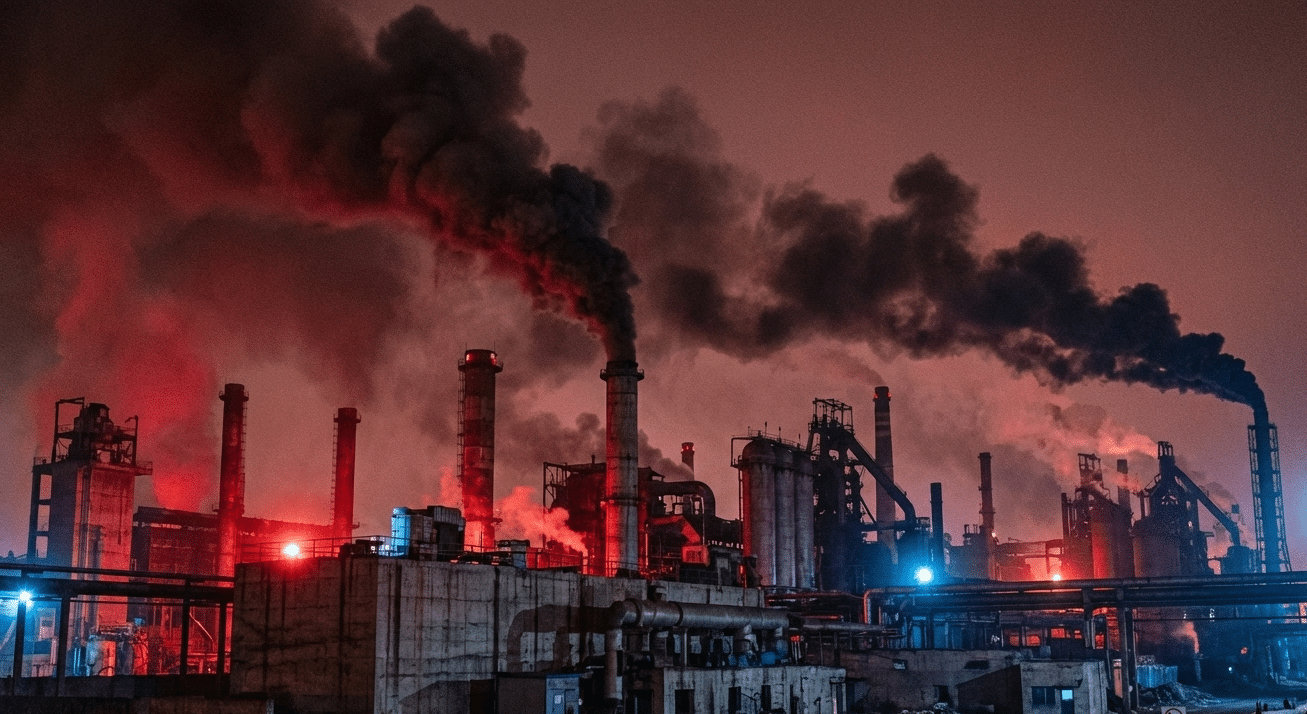 Metade das emissões de CO2 vem de 32 empresas de combustíveis fósseis