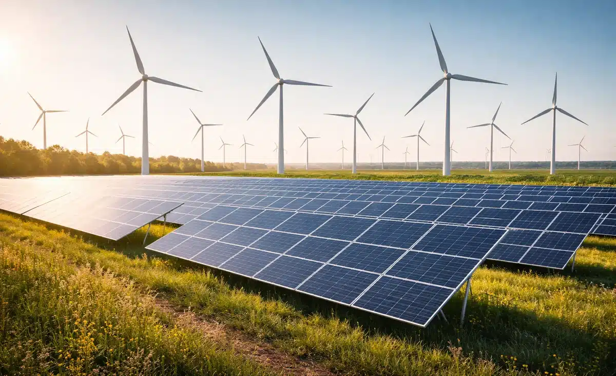 Geração de energia eólica e solar supera combustíveis fósseis na UE