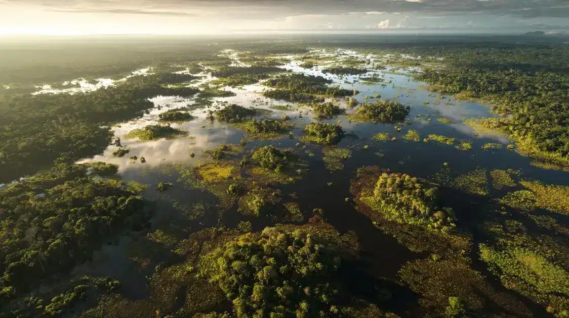 Estudo revela que 18% da Amazônia são áreas úmidas vulneráveis