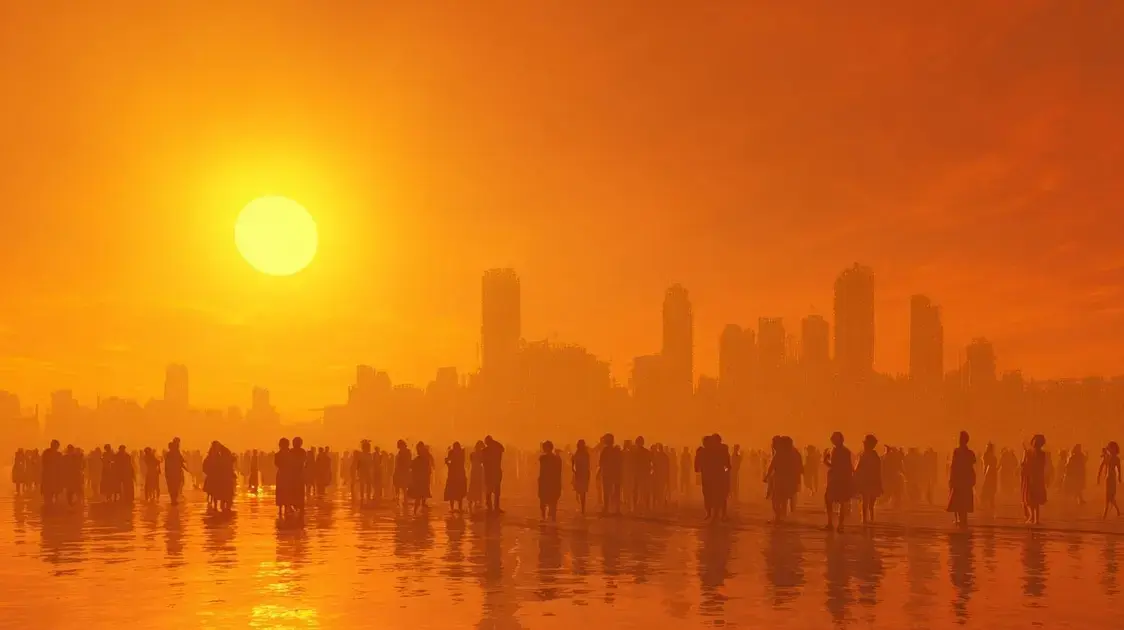 Número de pessoas enfrentando calor extremo pode dobrar até 2050