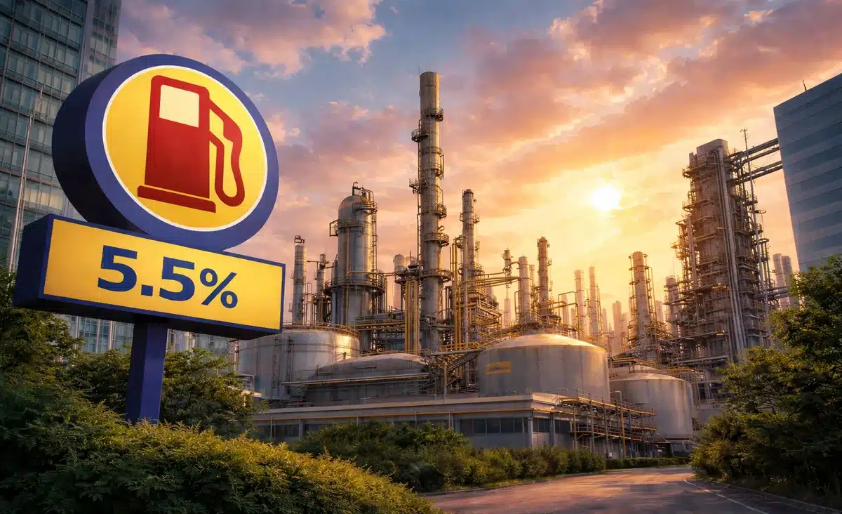 Petrobras reduz preço da gasolina em 5,2% para distribuidoras