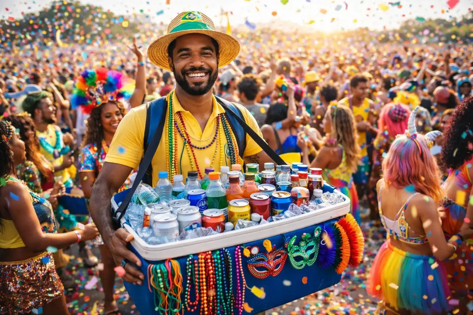 Ambulantes formalizados impulsionam economia do Carnaval