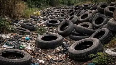 Descarte ilegal de pneus ameaça meio ambiente em Melbourne 3 Descarte ilegal de pneus ameaça meio ambiente em Melbourne