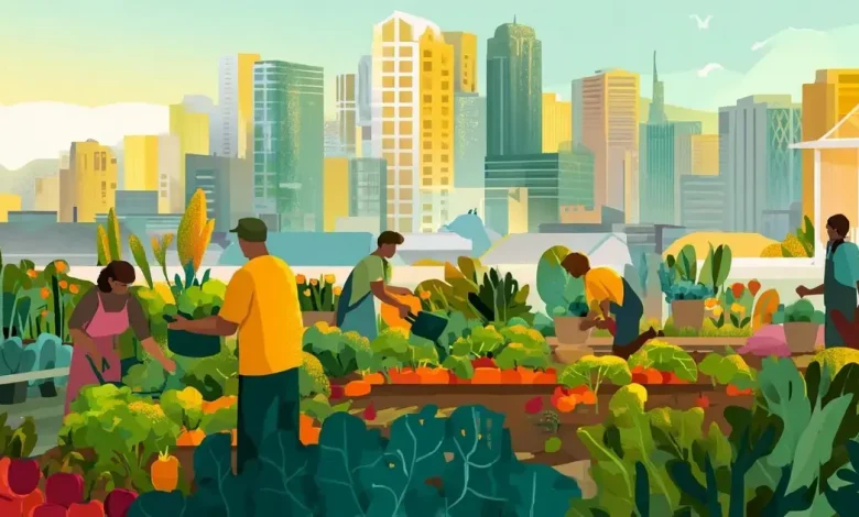 Projeto incentiva hortas urbanas para fortalecer economia local