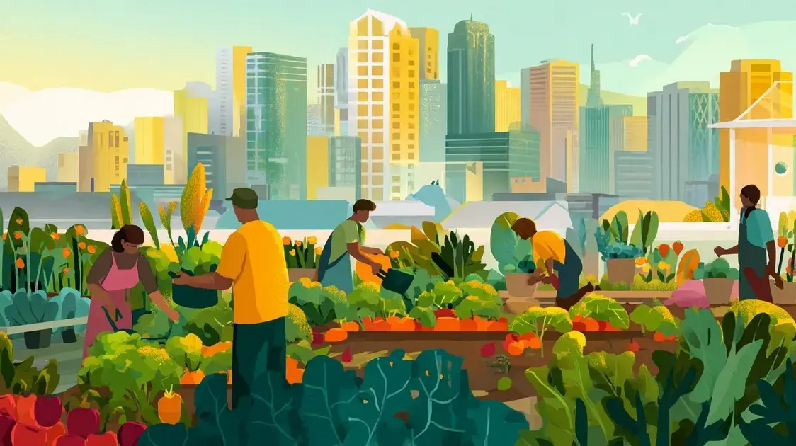 Projeto incentiva hortas urbanas para fortalecer economia local