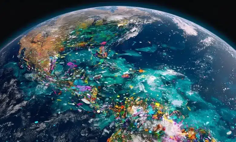 Satélites Detectam Poluição Plástica nos Oceanos Globalmente