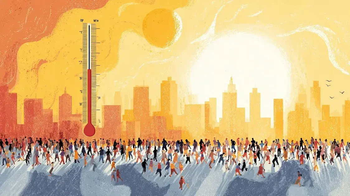 Calor extremo já afeta um terço da população mundial, revela estudo