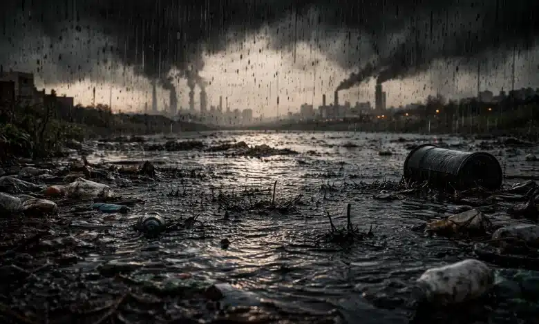 OMS alerta para riscos de chuva negra no Irã após ataques
