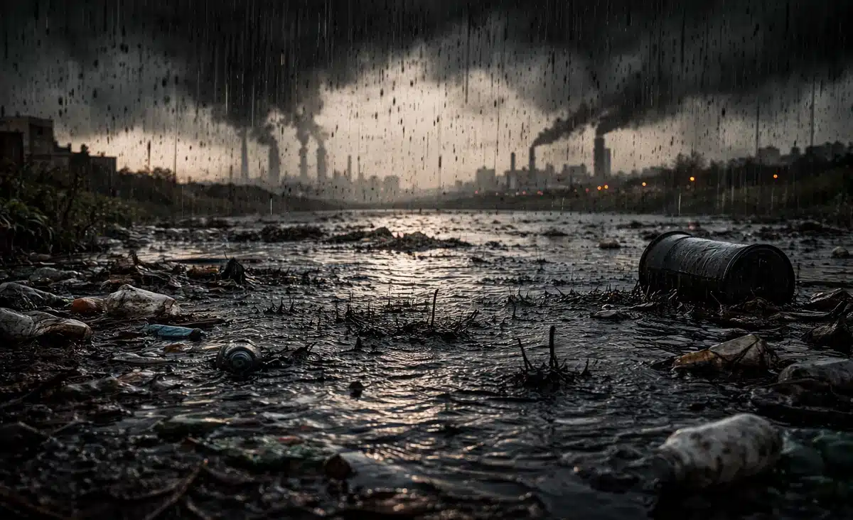 OMS alerta para riscos de chuva negra no Irã após ataques
