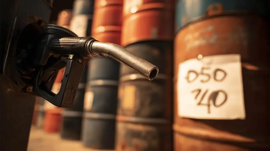 Medida provisória reduz preço do diesel para enfrentar alta do petróleo