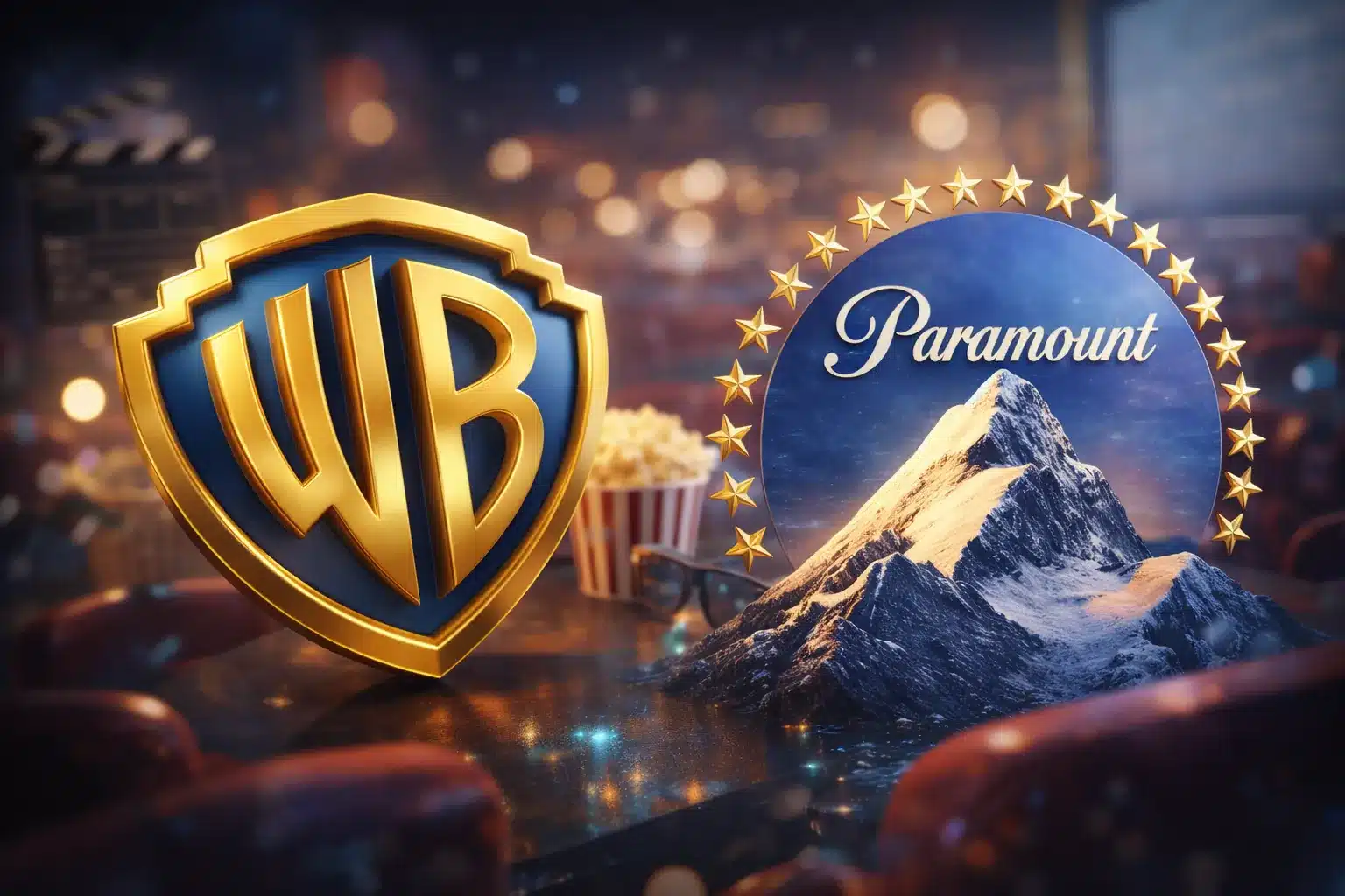 Warner e Paramount anunciam fusão de US$ 110 bilhões