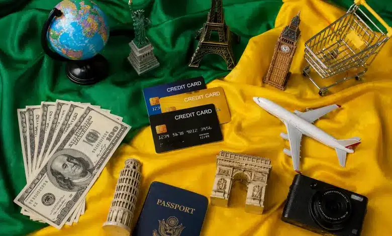 Gastos de brasileiros no exterior batem recorde com queda do dólar