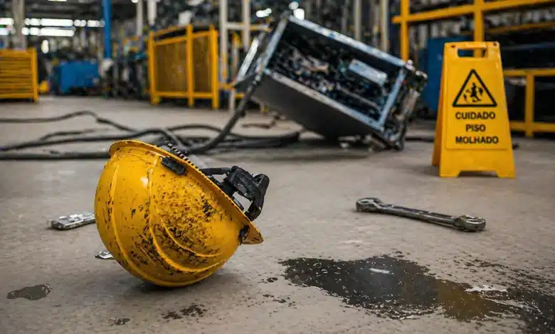 Brasil registra recorde de acidentes de trabalho em 2025