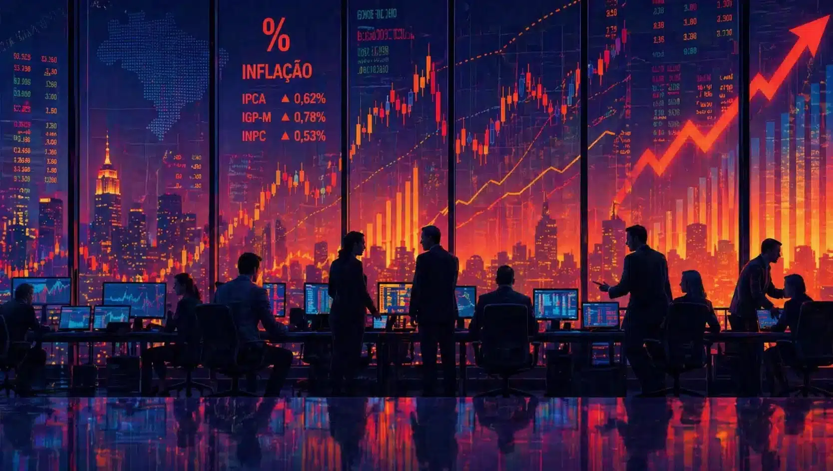 Inflação para 2026 sobe a 4,86% com pressão do petróleo