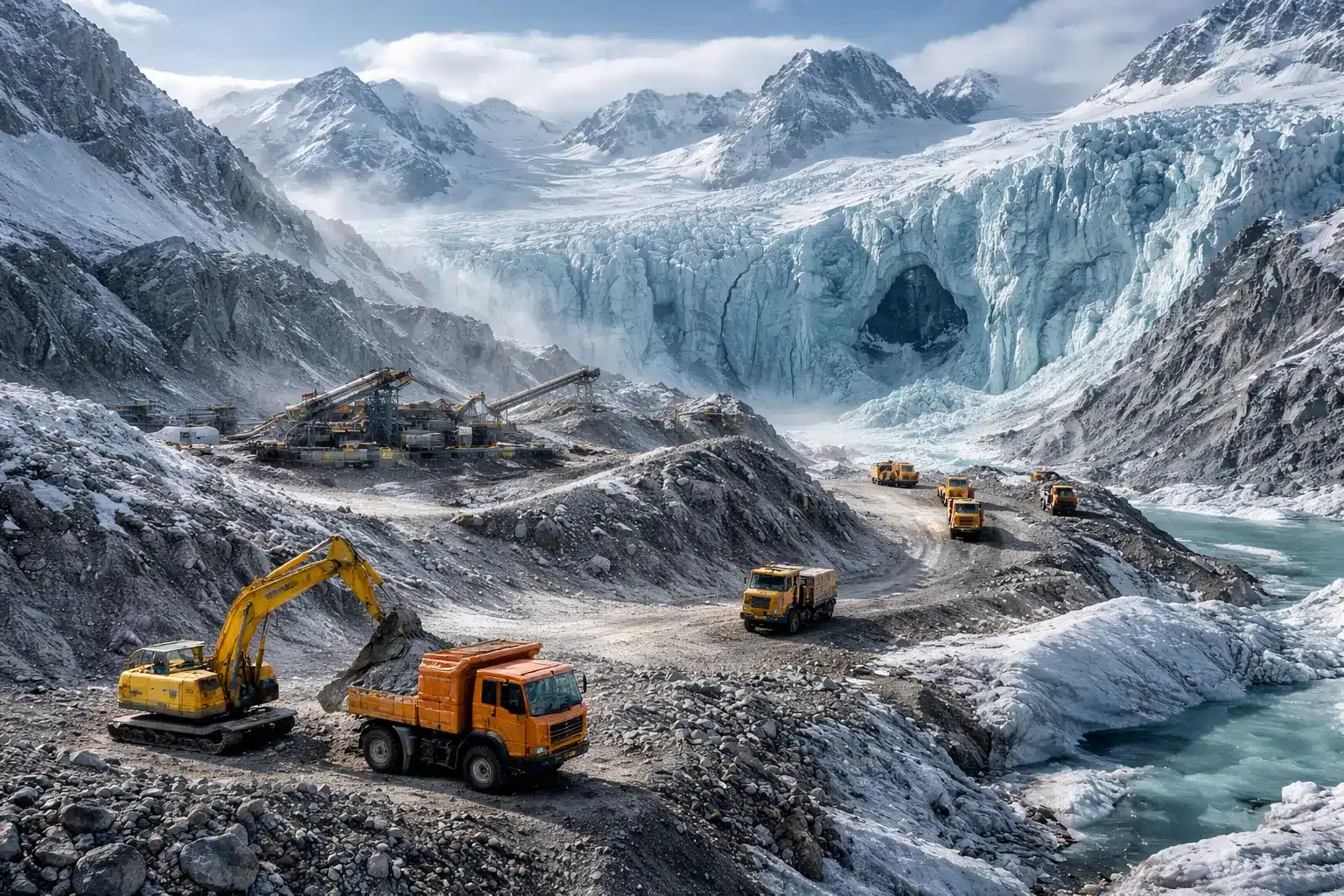 Argentina reforma lei e facilita mineração em geleiras