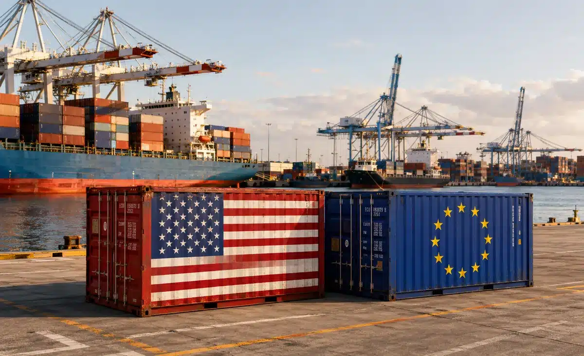 UE e EUA selam acordo comercial provisório sob pressão