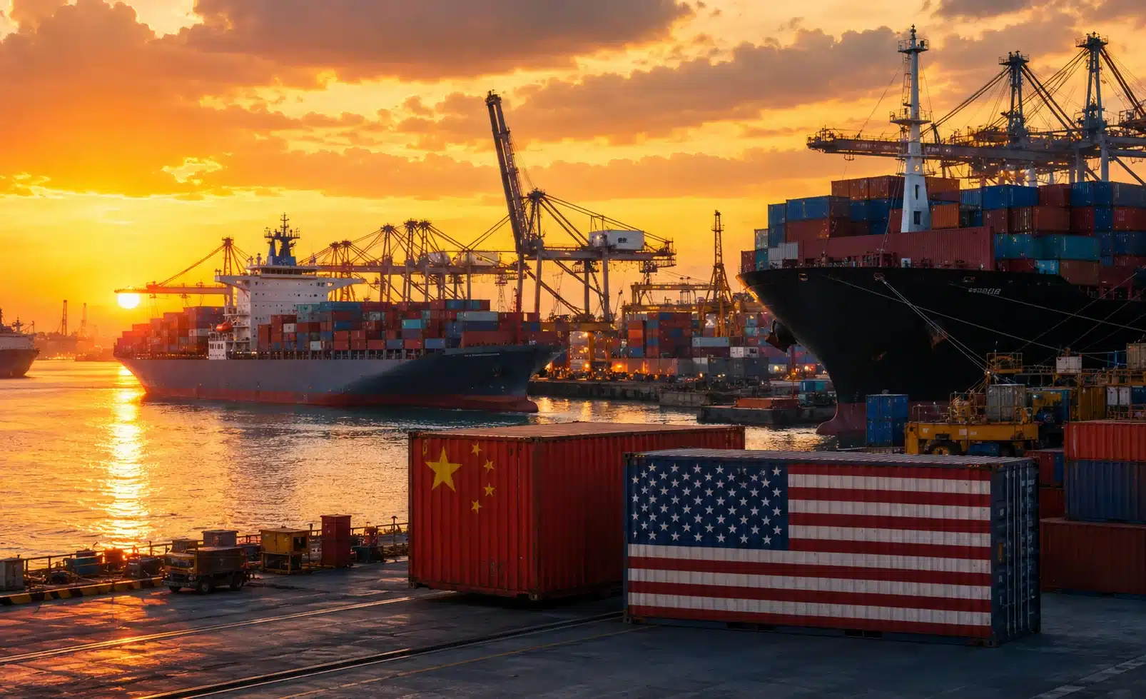 China e EUA concordam em reduzir tarifas comerciais