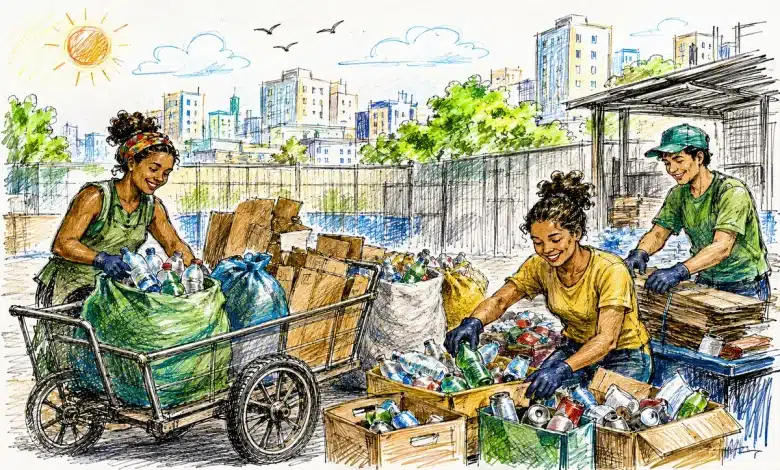 Brasil tem mais de 16 mil catadores de recicláveis formalizados como MEI