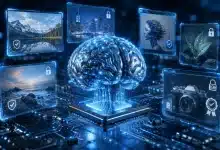 cerebro ia fotos licenciadas otimizado