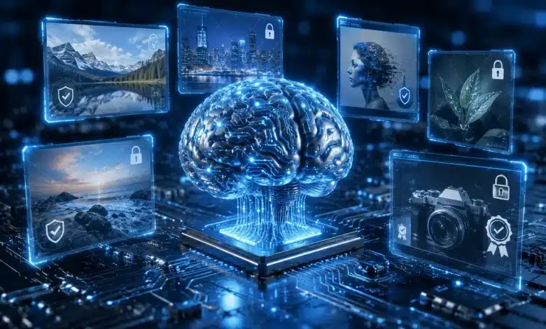 cerebro ia fotos licenciadas otimizado