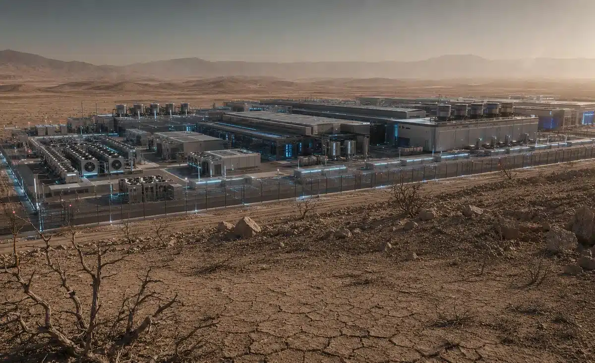 Centros de dados de IA serão construídos em áreas secas dos EUA 2 Centros de dados de IA serão construídos em áreas secas dos EUA