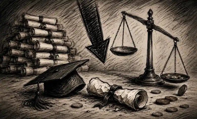 Geração Z enfrenta desvalorização do diploma universitário no trabalho