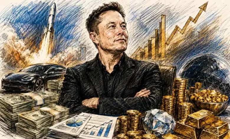 Elon Musk se torna o primeiro trilionário do mundo 1 Elon Musk se torna o primeiro trilionário do mundo