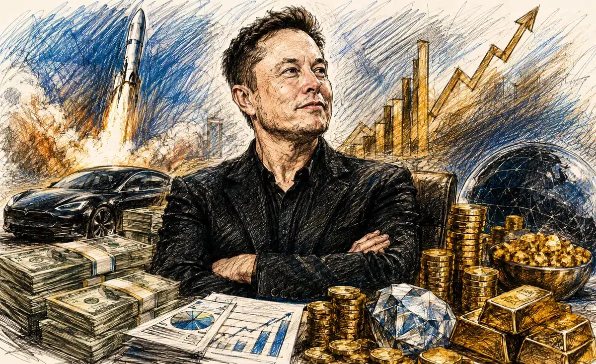 Elon Musk se torna o primeiro trilionário do mundo 2 Elon Musk se torna o primeiro trilionário do mundo