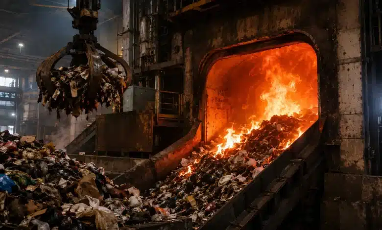 Incineradores de lixo nos EUA não eliminam totalmente químicos eternos