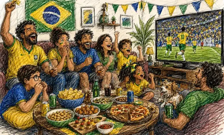 Jogo do Brasil? Torcida em casa impulsiona delivery e tecnologia