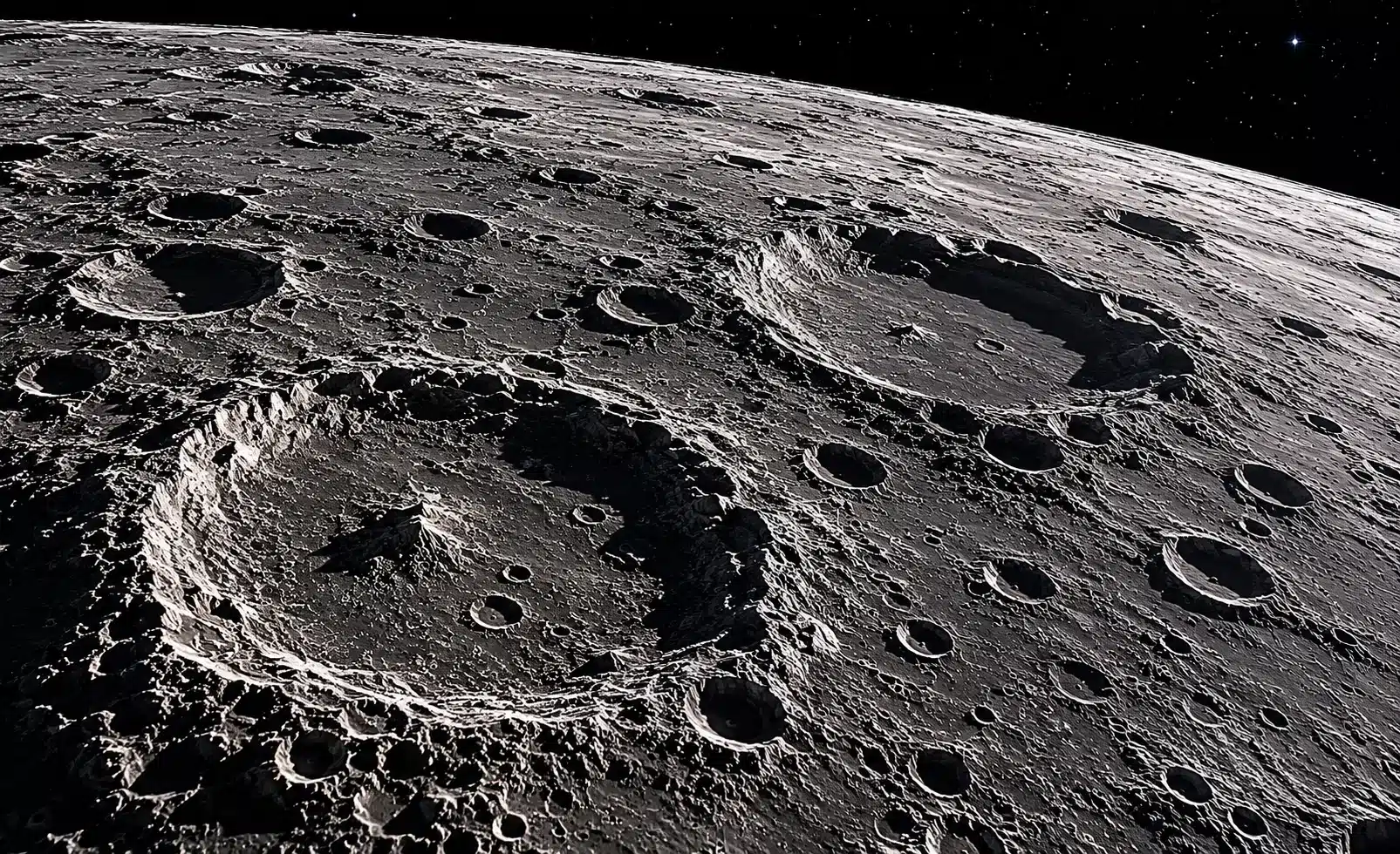 Lasers em crateras lunares podem criar navegação parecida com GPS