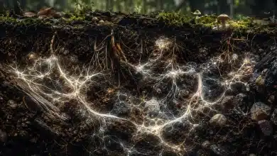 Redes subterrâneas de fungos alcançam mais de 100 quatrilhões de km
