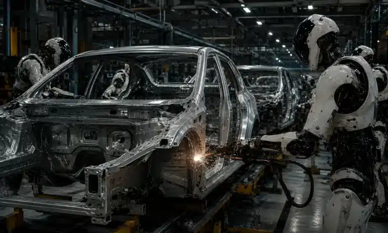 Trabalhadores aprovam greve na Hyundai contra robôs humanoides