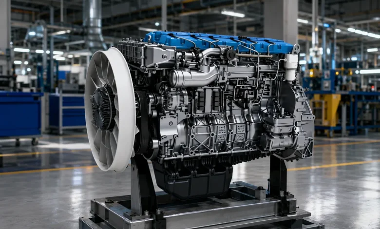 China apresenta primeiro motor a hidrogênio para veículos pesados