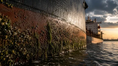 Navios retidos em Ormuz podem espalhar espécies marinhas invasoras 39 Navios retidos em Ormuz podem espalhar espécies marinhas invasoras