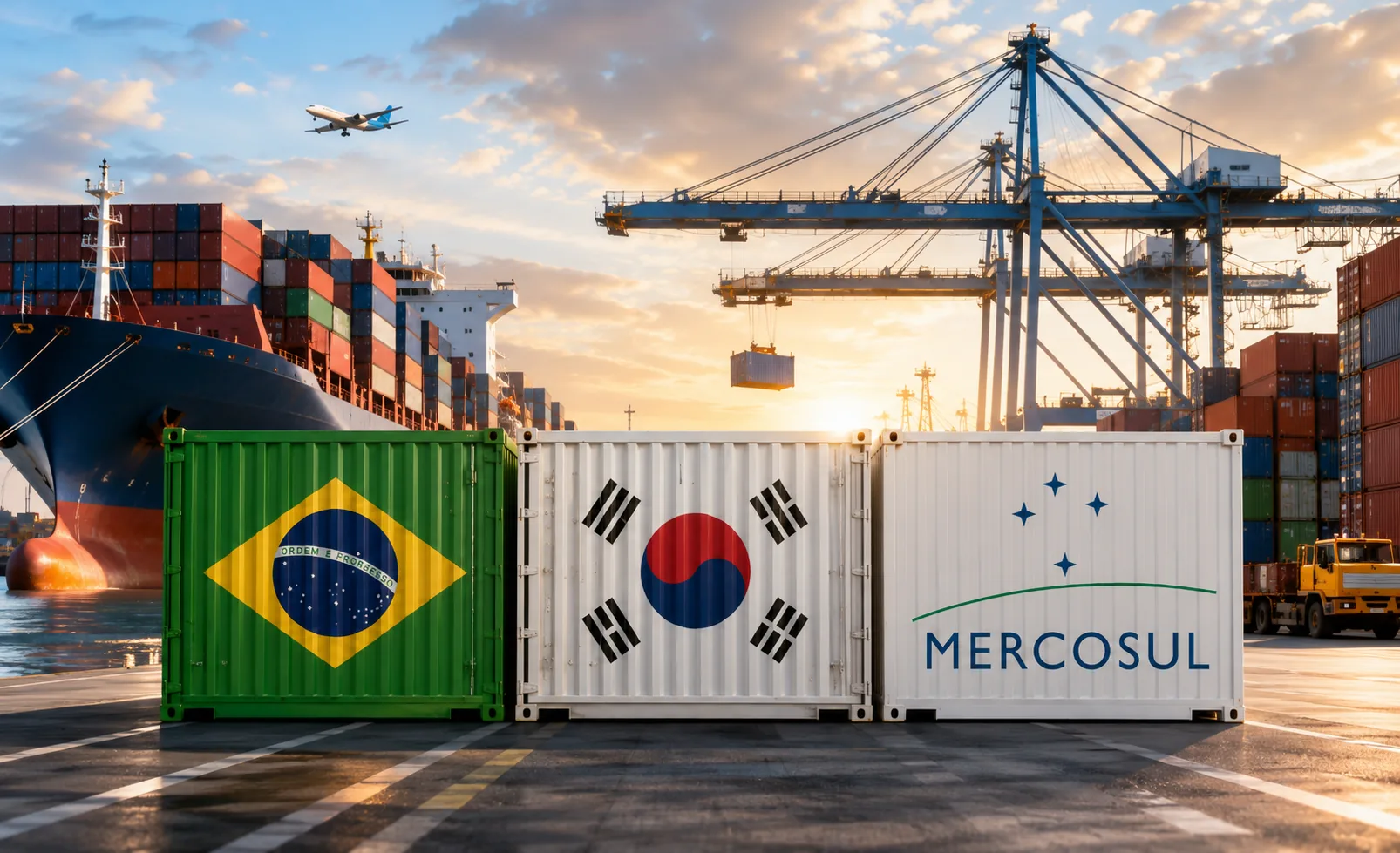 Brasil e Coreia do Sul criam grupo para acelerar acordo com o Mercosul