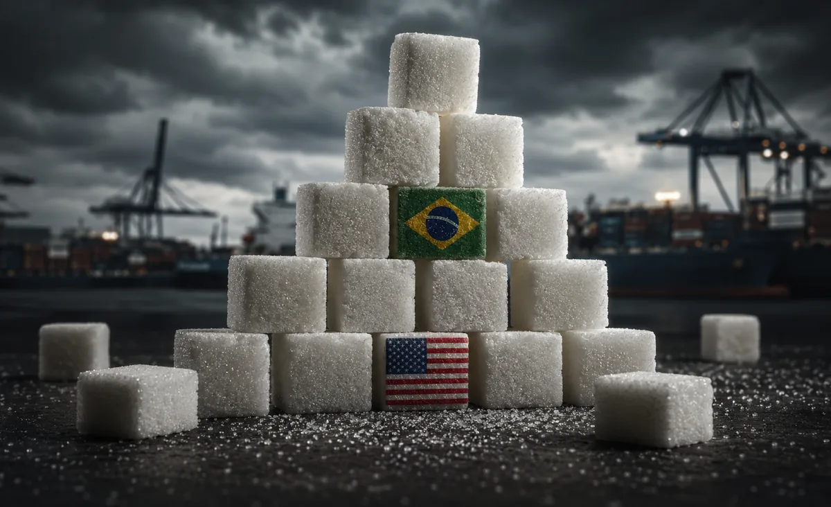 EUA reduzem cota de açúcar do Brasil e exigem acordo para rever medida 2 EUA reduzem cota de açúcar do Brasil e exigem acordo para rever medida