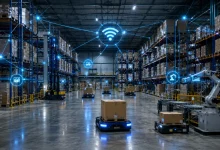 5G transforma armazém da Huawei em Sorocaba