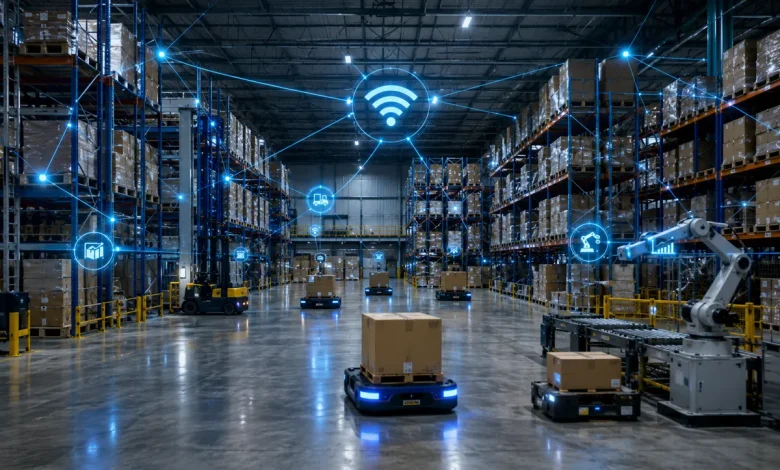 5G transforma armazém da Huawei em Sorocaba
