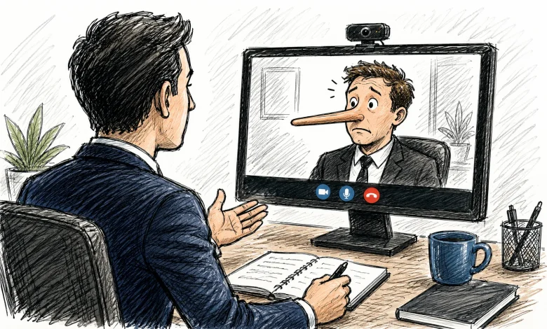 Processos seletivos mudam com avanço de deepfakes em entrevistas