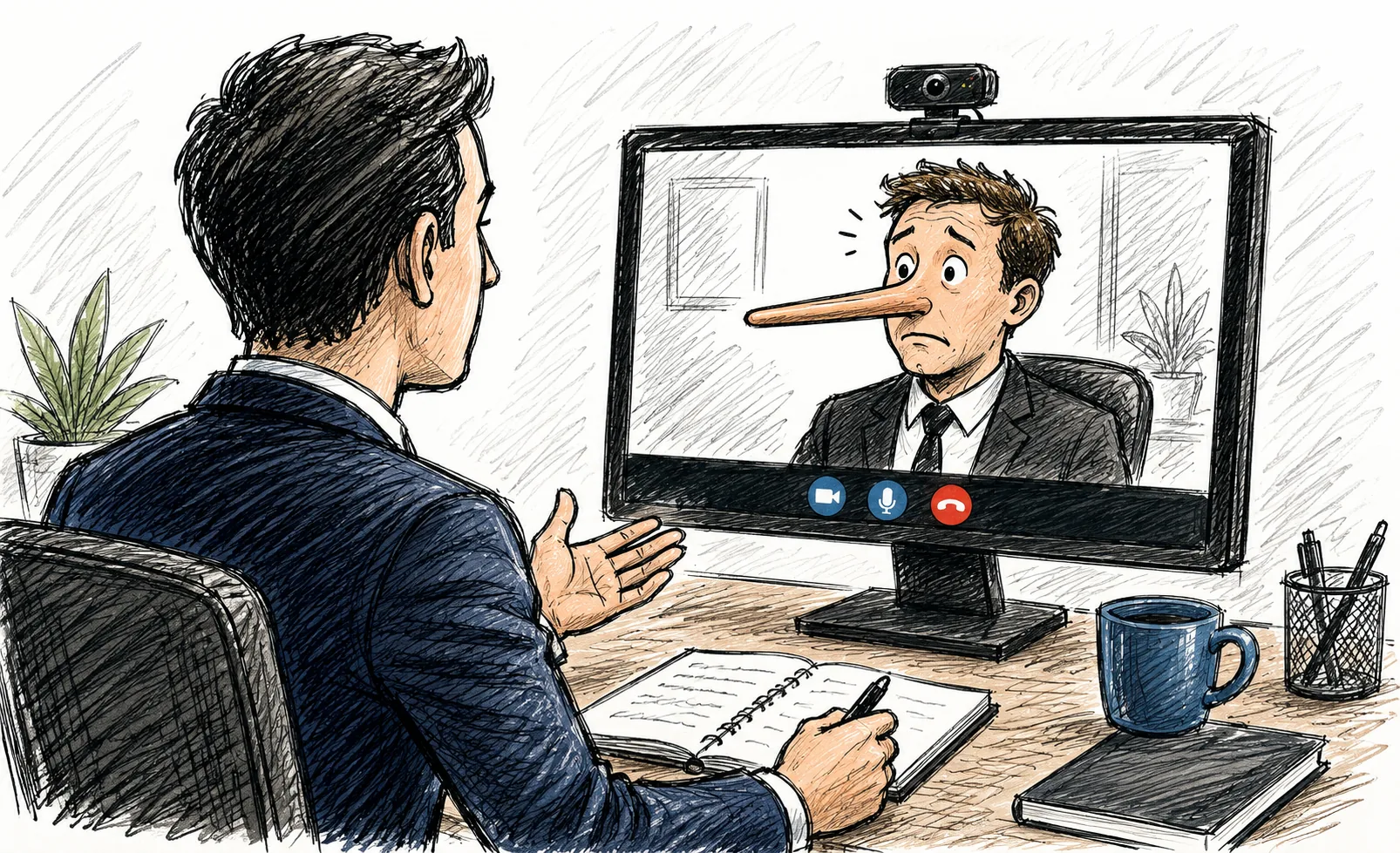Processos seletivos mudam com avanço de deepfakes em entrevistas 2 Processos seletivos mudam com avanço de deepfakes em entrevistas