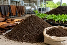 JBS Couros transforma resíduos em fertilizantes